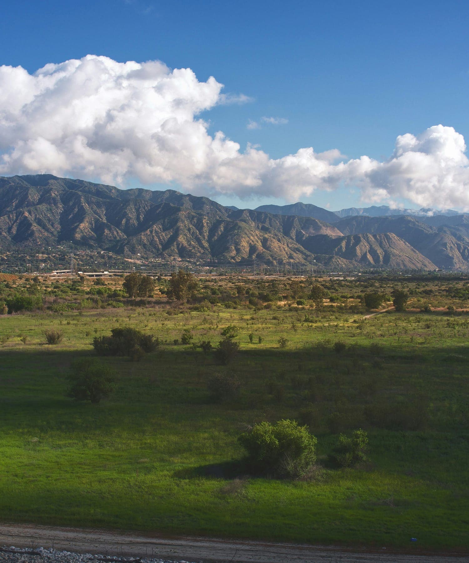 Mountain valley view in El Dorado County.